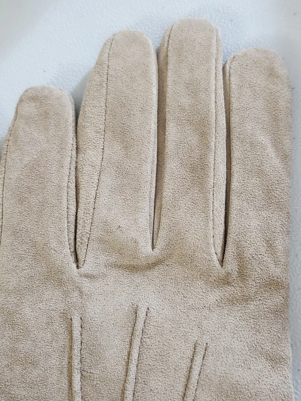 Vintage Suede Women's Gloves Size XL